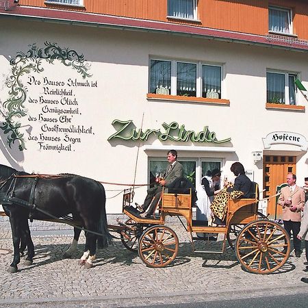 Familienhotel Zur Linde Panschwitz-Kuckau Exterior foto